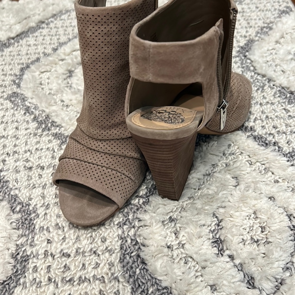 Suede booties